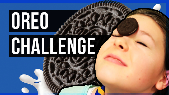 Oreo my face ! – the oreo challenge